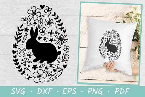 Easter Bunny SVG | Easter Egg SVG | Easter SVG Design SVG Irina Ostapenko 