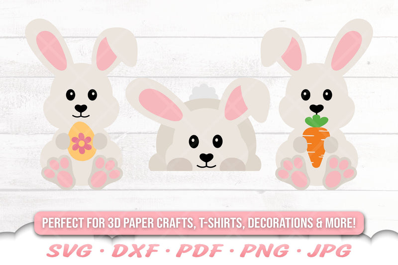 Easter Bunny SVG | Easter SVG Bundle | Easter Cut Files | Easter Shirt ...