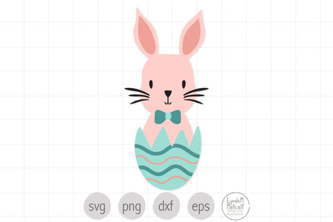 Easter Bunny SVG for Kids, Cute Bunny svg SVG Lynda M Metcalf 