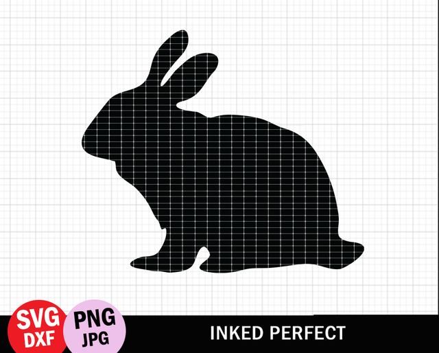 Easter Bunny SVG Inked Perfect 