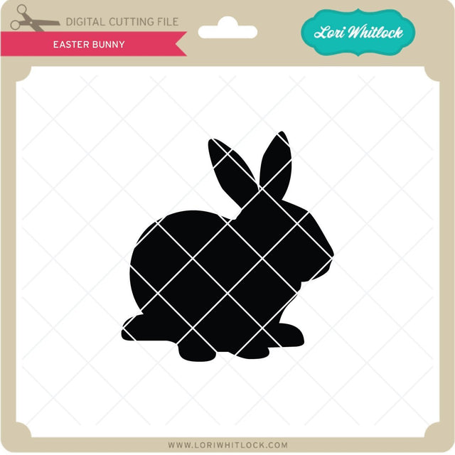 Easter Bunny SVG Lori Whitlock 