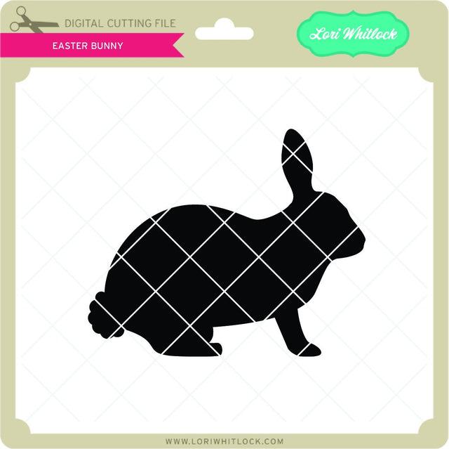 Easter Bunny SVG Lori Whitlock 