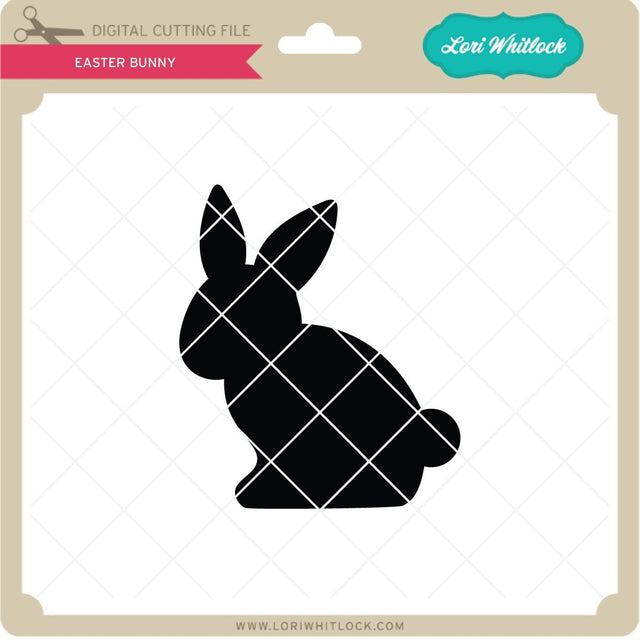 Easter Bunny SVG Lori Whitlock 