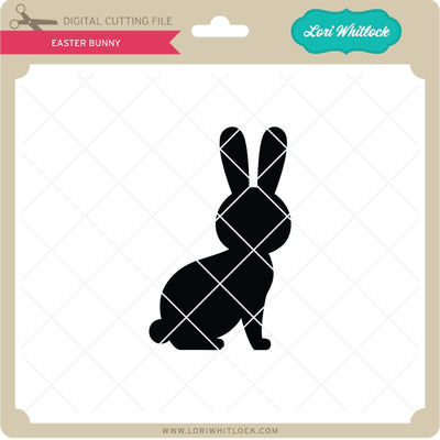 Easter Bunny SVG Lori Whitlock 
