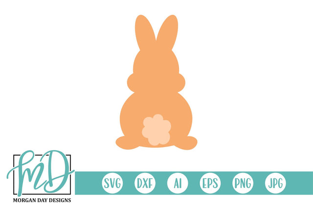 Easter Bunny SVG Morgan Day Designs 