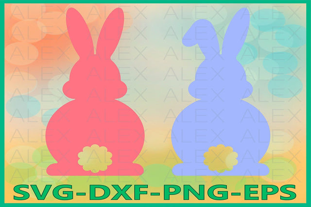 Easter Bunny svg SVG AlexSVGStudio 