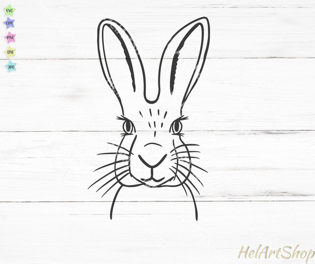 Easter Bunny SVG SVG _HelArtShop_ 