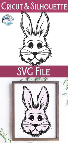 Easter Bunny SVG SVG Wispy Willow Designs 