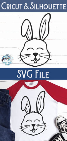 Easter Bunny SVG SVG Wispy Willow Designs 