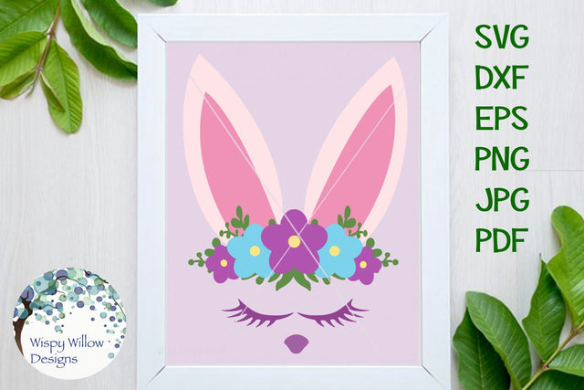 Easter Bunny SVG Wispy Willow Designs 