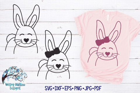 Easter Bunny SVGs SVG Wispy Willow Designs 