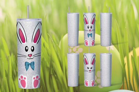 Easter Bunny Tumbler Sublimation Sublimation SvgOcean 