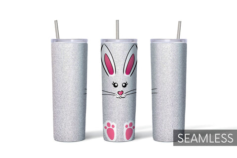 Easter Bunny Tumbler Sublimation Sublimation SvgOcean 