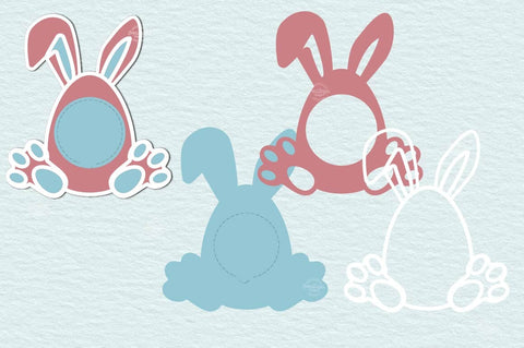 Easter Candy Dome Holder SVG| Easter bunny egg candy holder SVG| Bunny treat holder| Treat box SVG Createya Design 