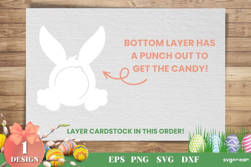Easter Candy Dome SVG | Candy Holder - So Fontsy