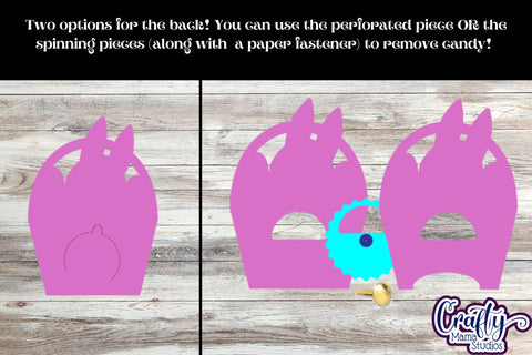 Easter Candy Dome Svg, Easter Bunny In Basket Candy Holder SVG Crafty Mama Studios 