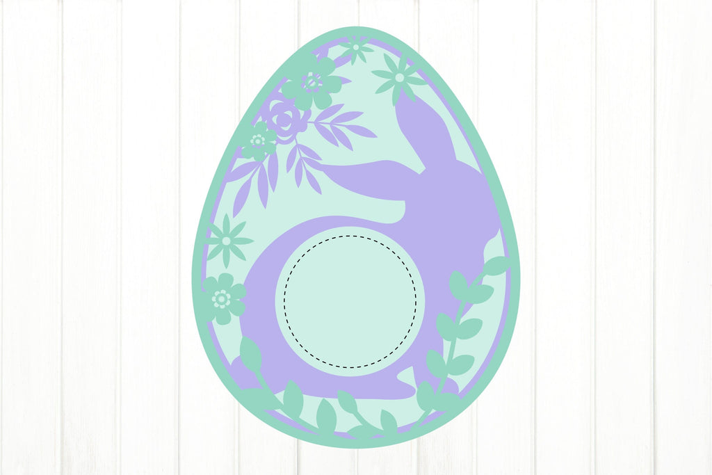 Easter Candy Dome SVG. Egg Holder SVG. Bunny Candy Dome - So Fontsy