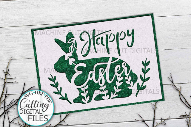 Easter Card svg, Card svg cricut, Bunny Easter card svg, Cricut Joy cards, card svg files for cricut, cut out card svg, laser cut card svg SVG kartcreationii 