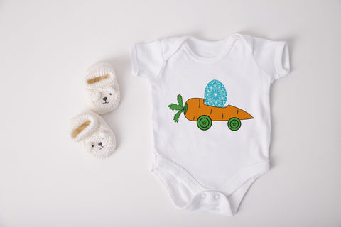 Easter Carrot Car with Egg SVG, Easter SVG, Easter Egg, Easter Carrot SVG SmmrDesign 