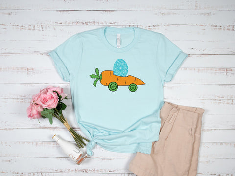 Easter Carrot Car with Egg SVG, Easter SVG, Easter Egg, Easter Carrot SVG SmmrDesign 