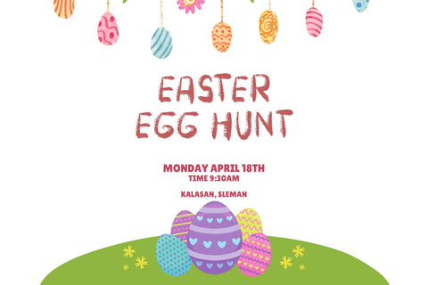 Easter Chalk Font Prasetya Letter 