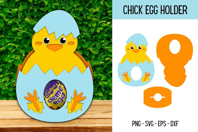Easter Chick Egg Holder SVG SVG SvgOcean 