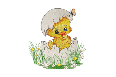 Easter chick Embroidery/Applique DESIGNS ArtEMByNatalia 
