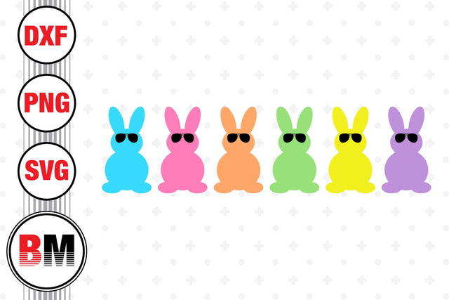 Easter Chillin' SVG, PNG, DXF Files SVG BMDesign 