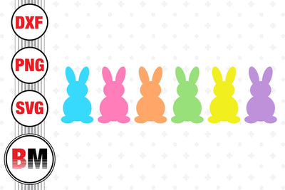 Easter Chillin' SVG, PNG, DXF Files SVG BMDesign 