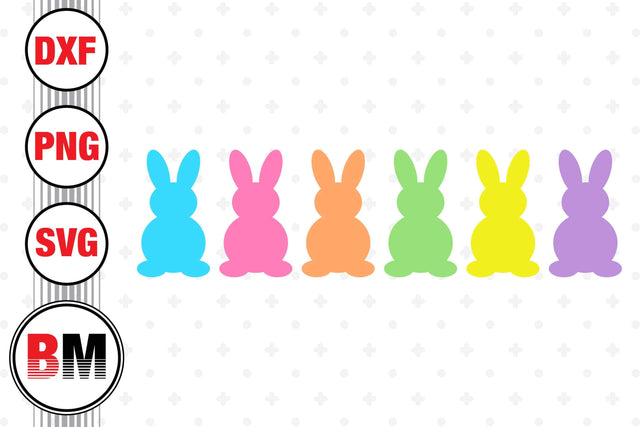 Easter Chillin' SVG, PNG, DXF Files SVG BMDesign 