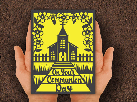 Easter Christianity Church Paper cat Card SVG Johan Ru designs 