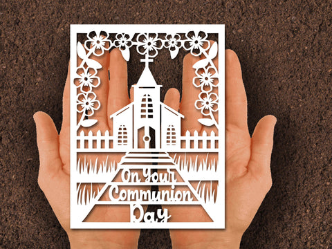 Easter Christianity Church Paper cat Card SVG Johan Ru designs 