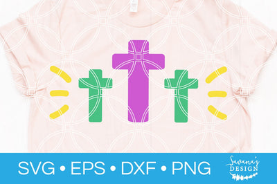 Easter Crosses SVG SVG SavanasDesign 
