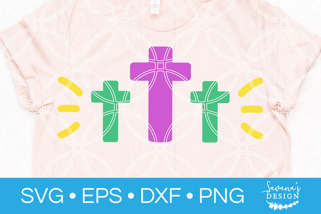 Easter Crosses SVG SVG SavanasDesign 