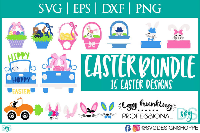 Easter Cut File Bundle SVG SVG Design Shoppe