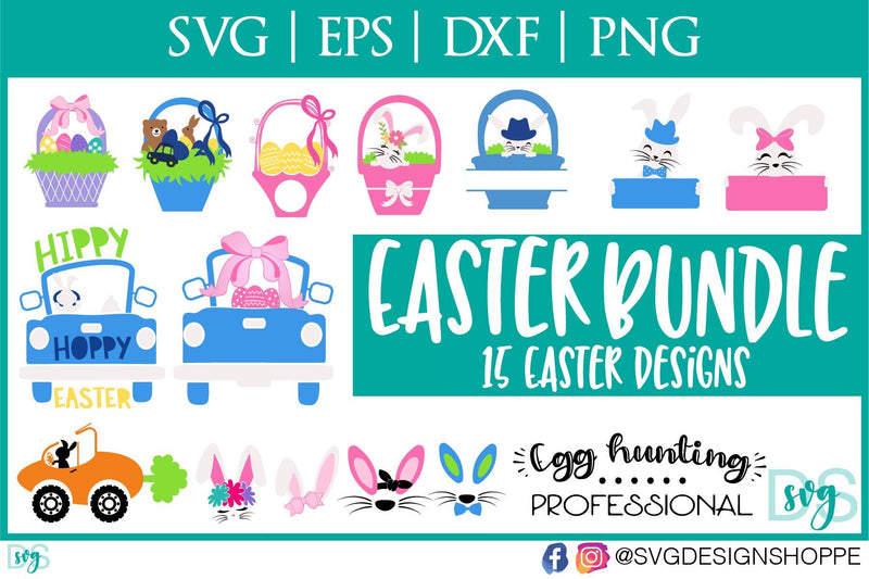 Easter Cut File Bundle SVG SVG Design Shoppe