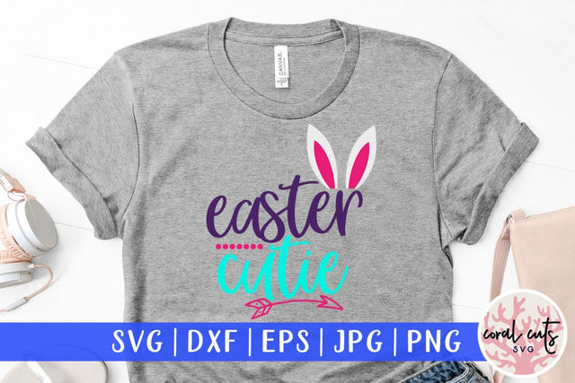 Easter Cutie – Easter SVG EPS DXF PNG Cutting Files SVG CoralCutsSVG 