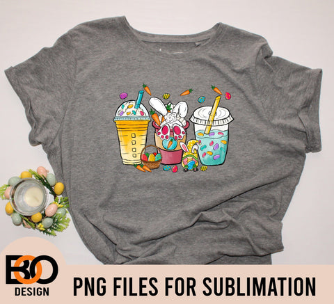 Easter Day Coffee Drink Png,Easter Day Sublimation Designs,Easter Day png,Easter Sublimation Png,Easter Day Drink Design,Easter Bunny Design Sublimation BOO-design 