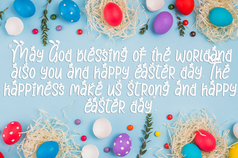 Easter Day Font Prasetya Letter 