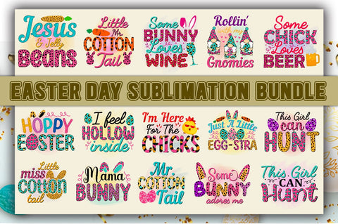Easter Day Sublimation Bundle, Funny Easter Day Sublimation SVG Shetara Begum 