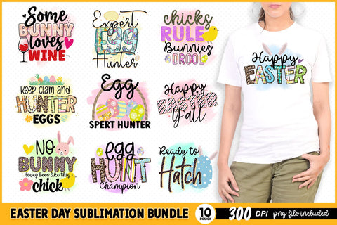 Easter Day Sublimation Bundle Sublimation Regulrcrative 