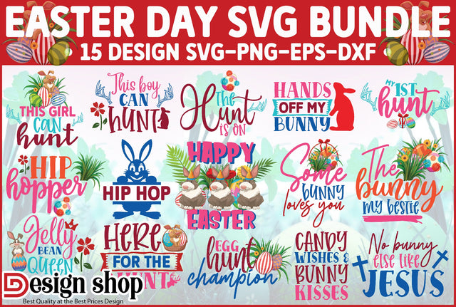 Easter Day Svg Bundle SVG Ariyan 