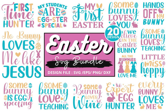 Easter Day Svg Bundle SVG Regulrcrative 