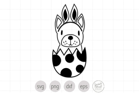 Easter Dog svg, Funny Easter svg, Easter svg for Kids SVG Lynda M Metcalf 