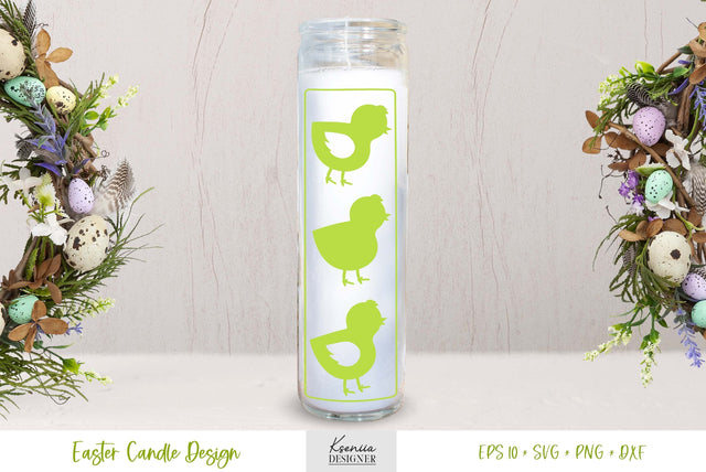 Easter Dollar Tree Candle SVG SVG Kseniia designer 