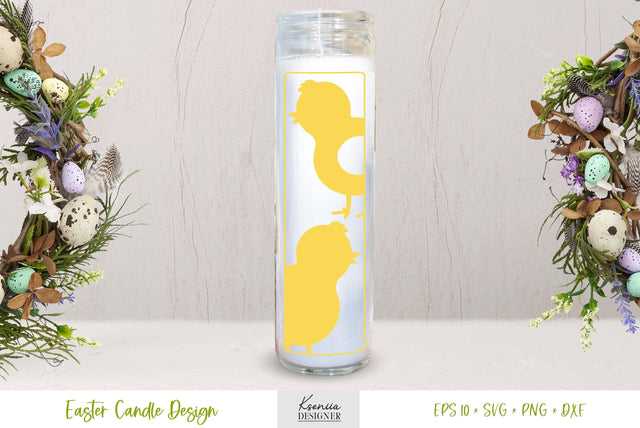 Easter Dollar Tree Candle SVG SVG Kseniia designer 