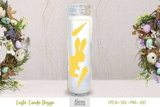 Easter Dollar Tree Candle SVG SVG Kseniia designer 