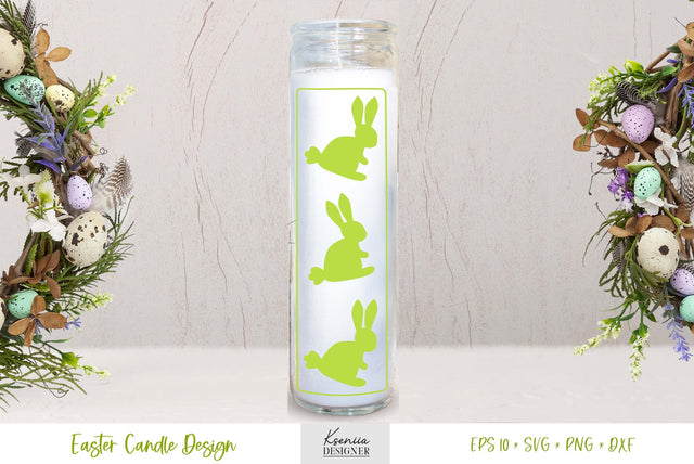 Easter Dollar Tree Candle SVG SVG Kseniia designer 