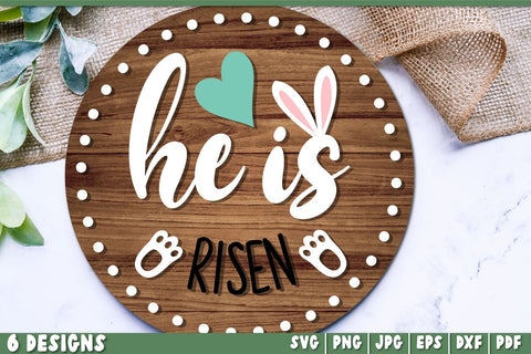 Easter Door Round Signs Bundle | Easter Bundle SVG SVG TatiStudio 