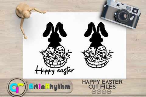 Easter egg basket svg / Easter bunny svg SVG Artinrhythm shop 